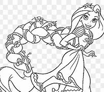 Gambar Rapunzel. Dan Teman Temannya