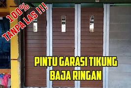 Pintu Garasi Mobil Dari Baja Ringan